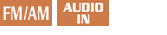 FM/AM AUDIO-IN