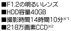 F1.2̖邢YHDDe40GBBe1410P218fCCD2