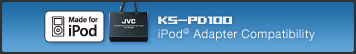 KS-PD100 iPod® Adapter Compatibility
