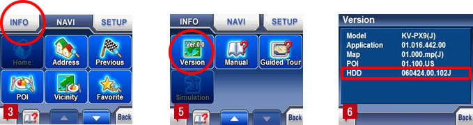 How to check the firmware version.