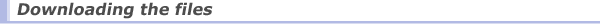 Downloading the files