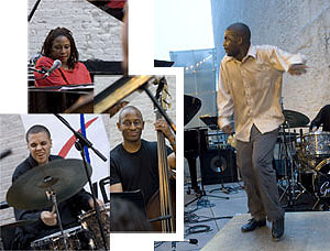 Geri Allen (p), Kenny Davis (b), Kassa Overall (ds), Maurice Chestnut (tap dance)