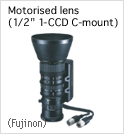 Motorised lens (1/2" I-CCD C-mount)