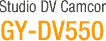 Studio DV Camcorder GY-DV550