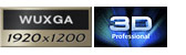 WUXGA 1920~1200 3D professional
