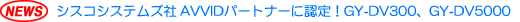NEWSFVXRVXeYAVVIDp[gi[ɔFIGY-DV300AGY-DV5000
