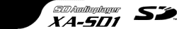 SD Audioplayer XA-SD1