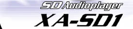 SD Audioplayer XA-SD1